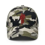 Gorra Camouflage con Blohsh glitter