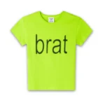 Camiseta brat - charli xcx de Bershka