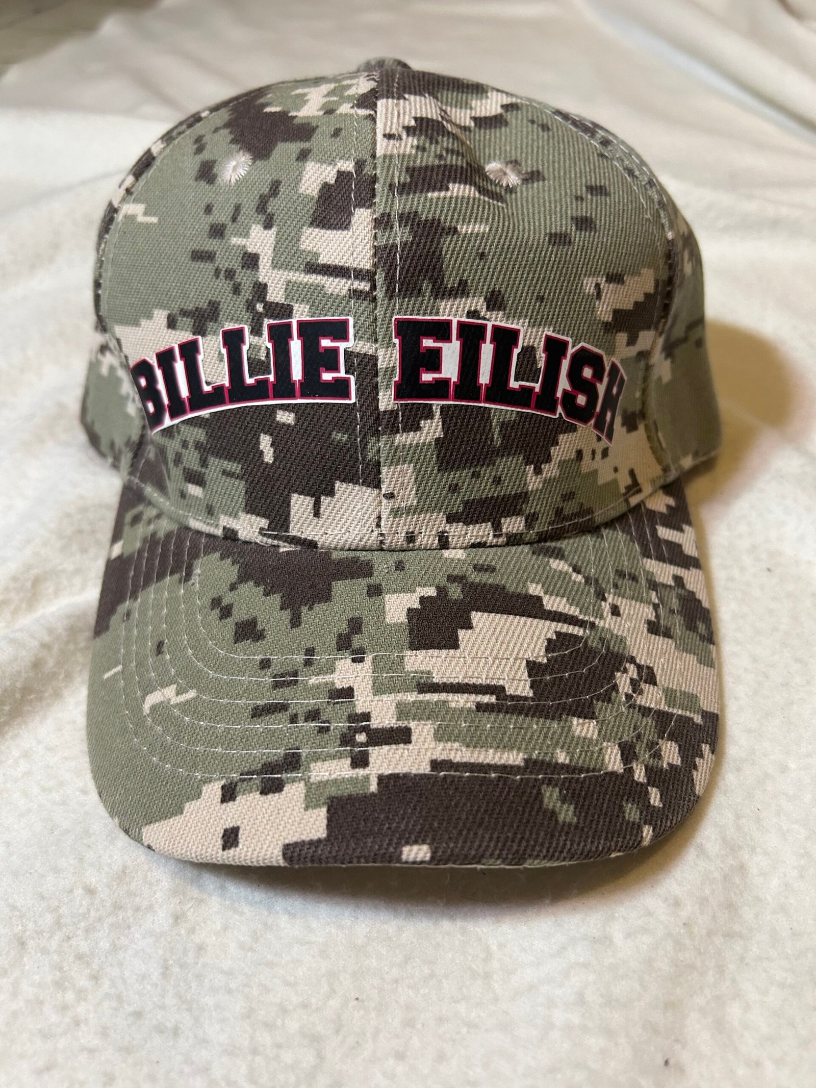 Gorra Pixel Camouflage Billie Eilish - Imagen 3