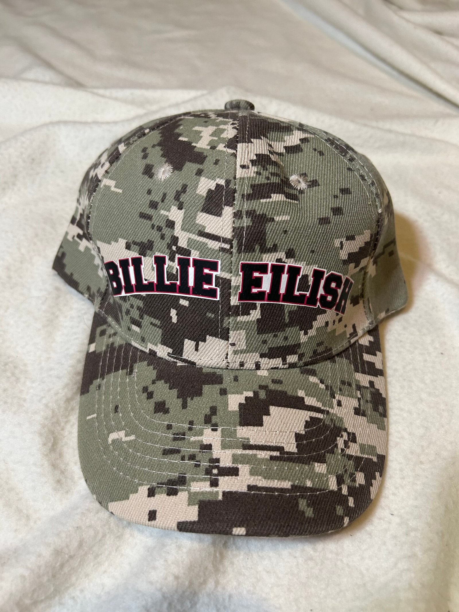 Gorra Pixel Camouflage Billie Eilish - Imagen 4