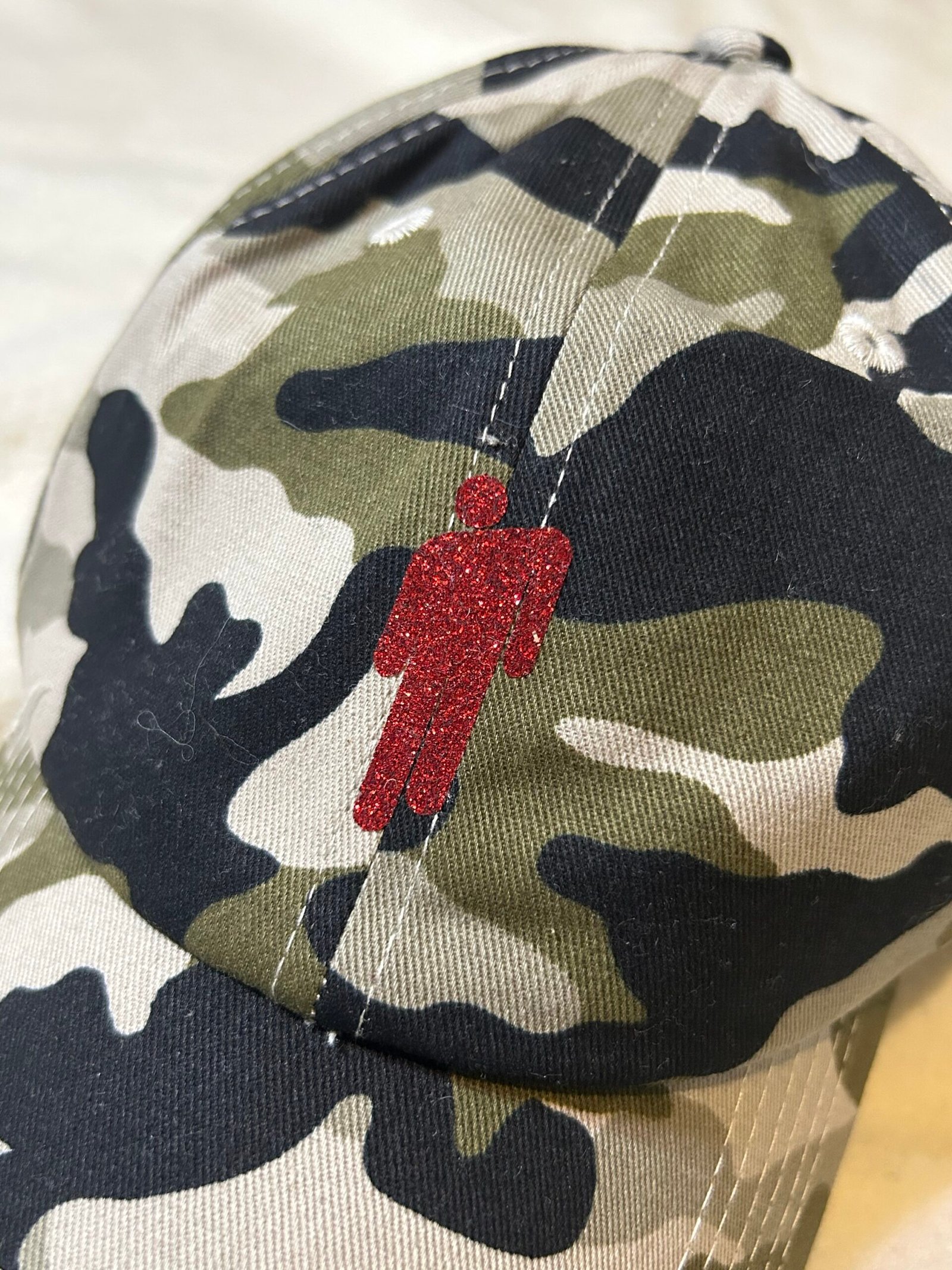 Gorra Camouflage con Blohsh glitter - Imagen 3